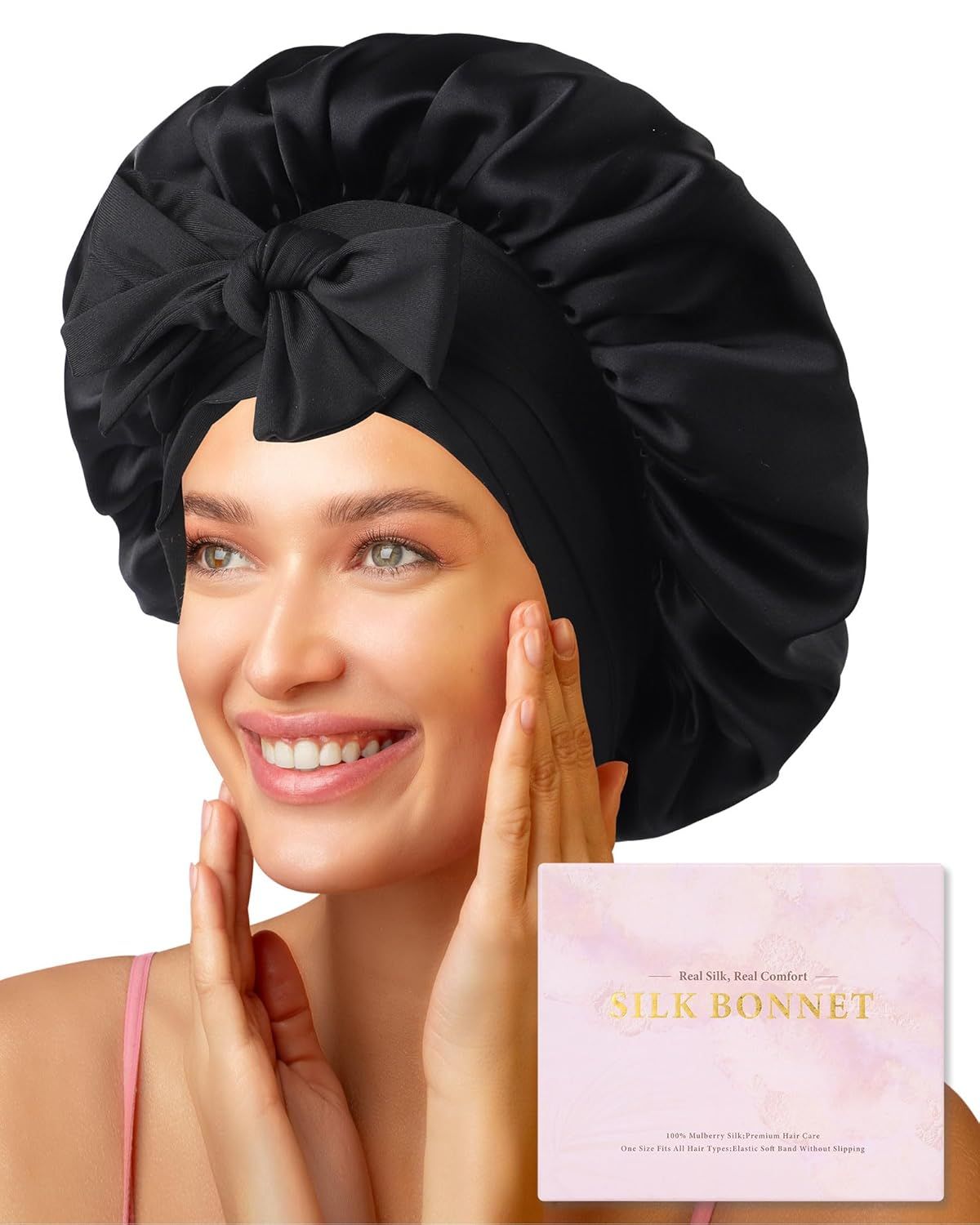 JEMAI Luxe Silk Sleep Cap