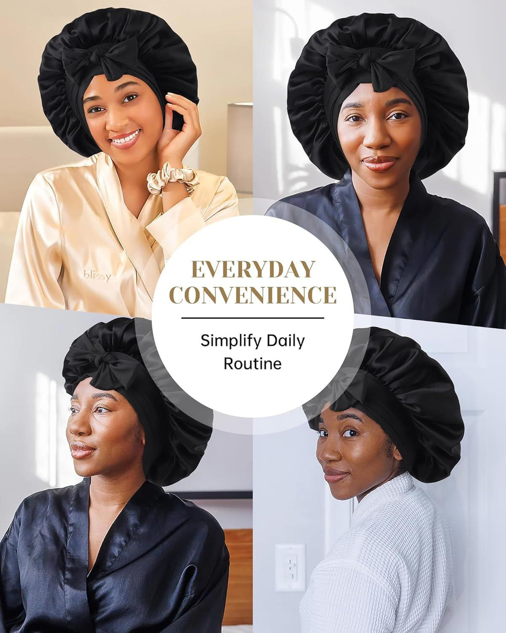 JEMAI Luxe Silk Sleep Cap